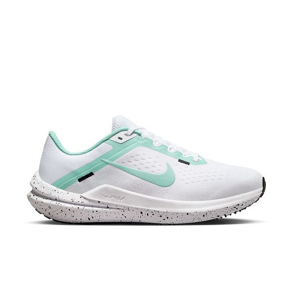 NWT Nike Women\'s  Running Shoe (White/Black/Emerald RiseAdult, 7.5)